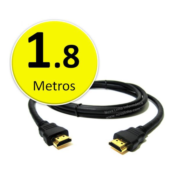 cabo hdmi 1.8m