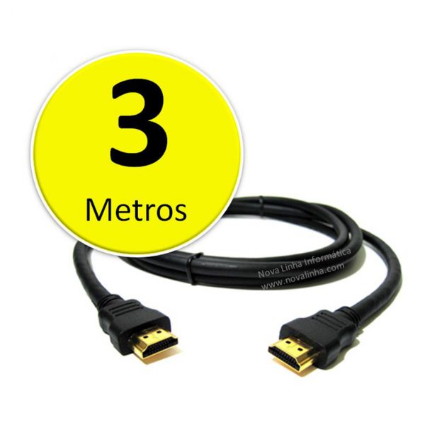 cabo hdmi 3m