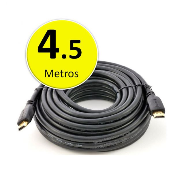 cabo hdmi 4.5m