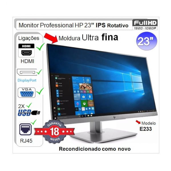 Monitor HP E233_1jpg