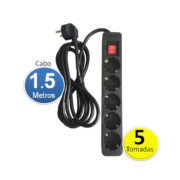 Tomada coreente_preto_1.8m_!